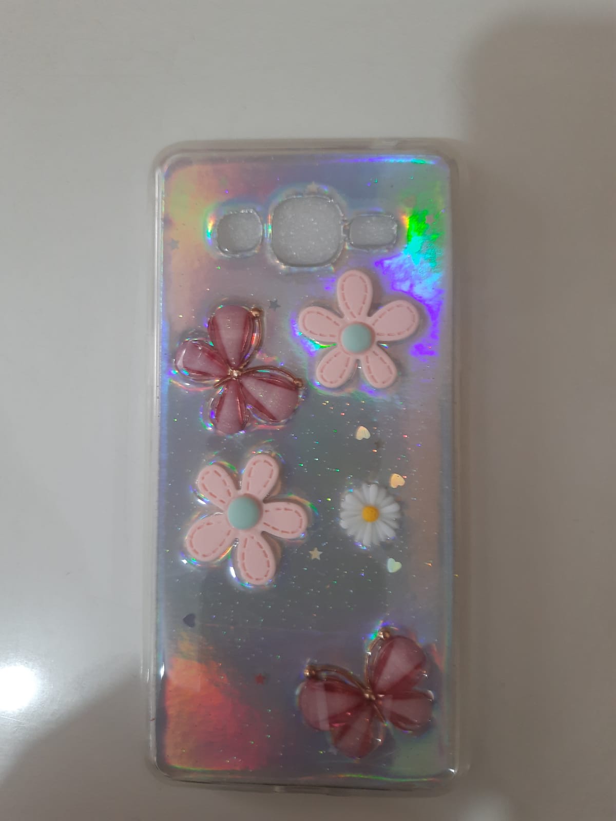 Capa Com Detalhes Samsung J2 Prime  - Capinhas para Celular - Central - unidade    Cod. CP COM DETALHES SAM J2 PRIME 